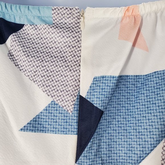 Off Shoulder Romper Shape Print Shorts Jumpsuit - Picture 6 of 11